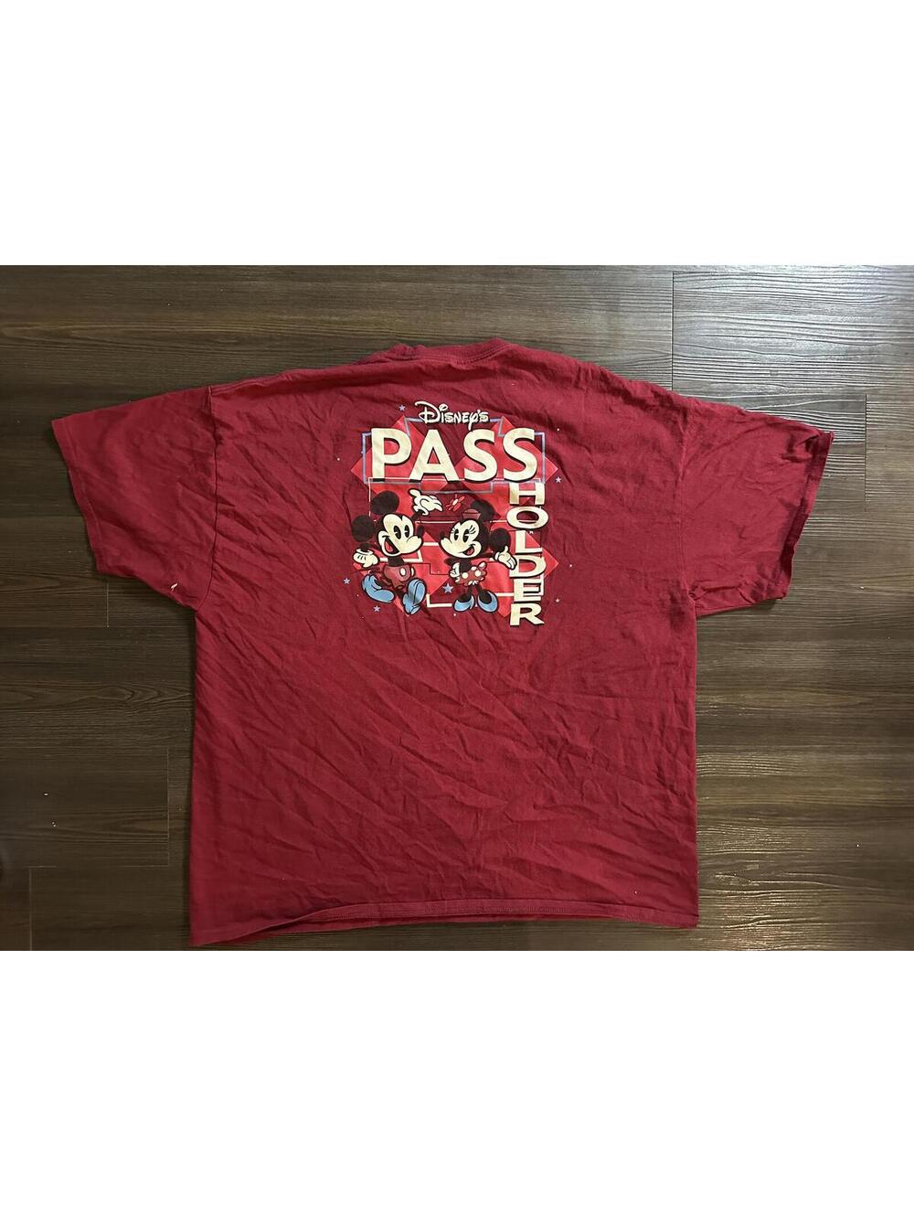 WDW Disney parks t shirt Hollywood studios pass holder 2XL
